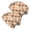 Poodle Sweater Heart, variant on 2PCS Stretch Knit Skull Beanie, Hip-Hop Style, Unisex, Lightweight,Poodle Sweater Heart Beige Pattern