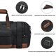 thumbnail image 5 of Bolsa de lona Litvyak, 50 litros, para viaje y noche, negra, 5 of 8