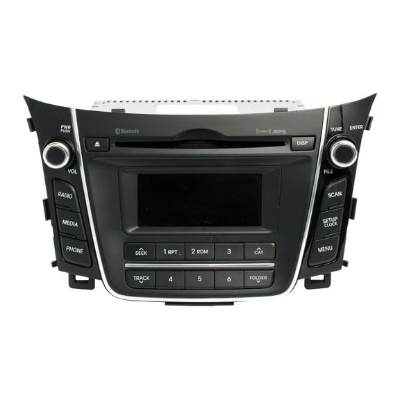 Restored 2016-17 Hyundai Elantra AM FM XM MP3 Bluetooth Single-Disc CD 96170-A5260GU (Refurbished)