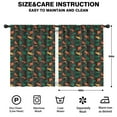 thumbnail image 2 of Blackout Kids Curtains,Colorful Camouflage Dinosaurs Pattern Childrens Insulated Curtains Set Of 2,Bedroom Essentials,Toddler Room Decor 42"x54", 2 of 5