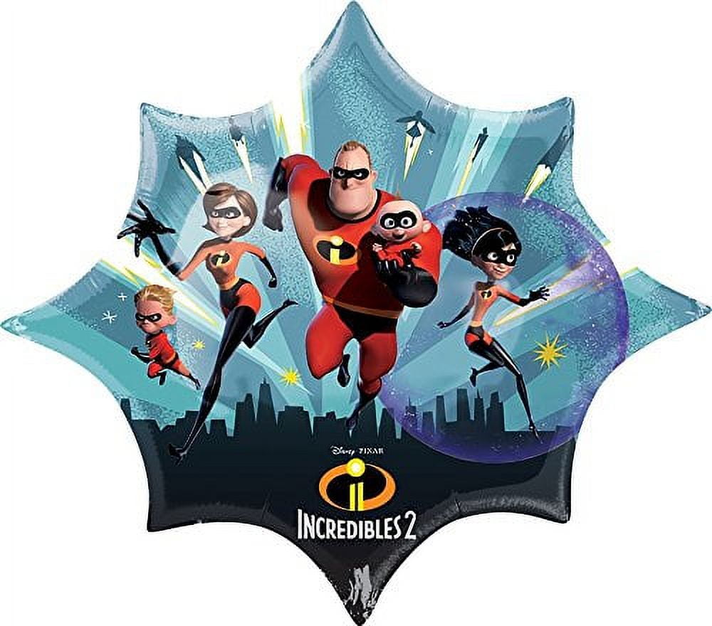 Incredibles Jack Jack party supplies 5th Birthday Balloon Bouquet Decorations