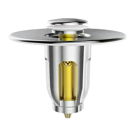 

Pop-Up Drain Filter Bathroom Sink Stopper Stainless Steel Sink Drain Filter Washbasin Drain Strainer Hair Catcher for 0.94-1.49inch Drain Hole
