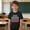 Black 1, variant on FAHXNVB Back To School T-Shirts for Girls Cute Graphic Print Crewneck Soft Cotton Tees Tops Fashion Casual Comfortable Shirts 3-10 Years