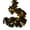 Yellow, variant on THOPBPRK 6.5ft Artificial Maple Leaf Garland with 36 LED Lights for Fall Decor, Thanksgiving and Halloween Home Decorations, Battery-Operated Fireplace Mantle Foliage Vine, Purple