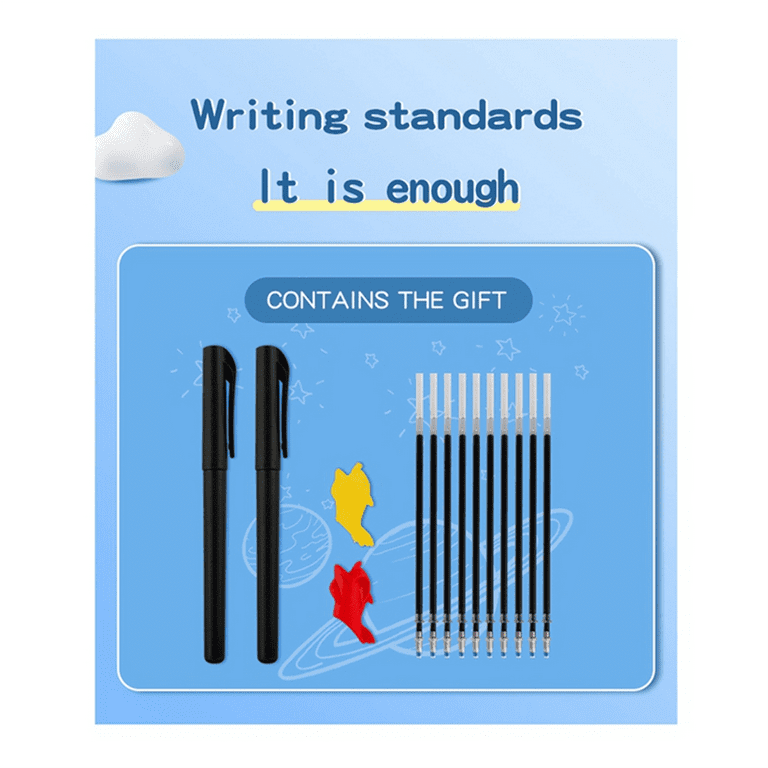  5 Pieces Magic Practice Copybook for Kids, Reusable  Handwriting Copybook with Disappearing Ink Pen Refill and Pencil Grip,  Grooved Writing Book for Kids Age 3-8 Calligraphy : Office Products