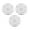 Silver, variant on John Bead Beadwork Findings 9pcs Gold Jewelry Findings Pendants | Mandala (3pcs x Pack of 3)