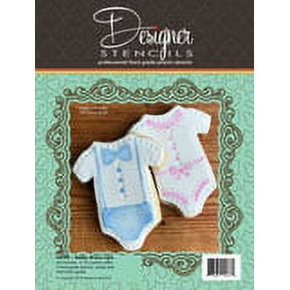Baby Boy Girl Onesie Stencils and Tin Cutter Set TS090 by Designer Stencils
