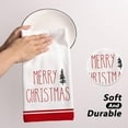 thumbnail image 5 of Christmas Kitchen Towels Set of 2, 18x26 Inch Merry Christmas Dish Towels Red, 5 of 6