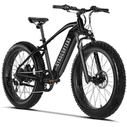 GYROCOPTERS RANGER Fat Tire Electric Mountain Bike With 48V 15 Ah Lithium-Ion Battery, 750W Powerful Motor Up Speed 45 Km/H, Range Up To 64 Kms, Shimano Professional 7 Speed Gears, Dual Disc Brakes