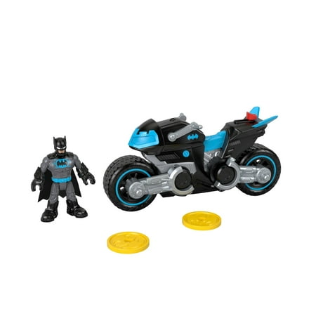 Fisher-Price Imaginext DC Super Friends Bat-Tech Batcycle Vehicle Set