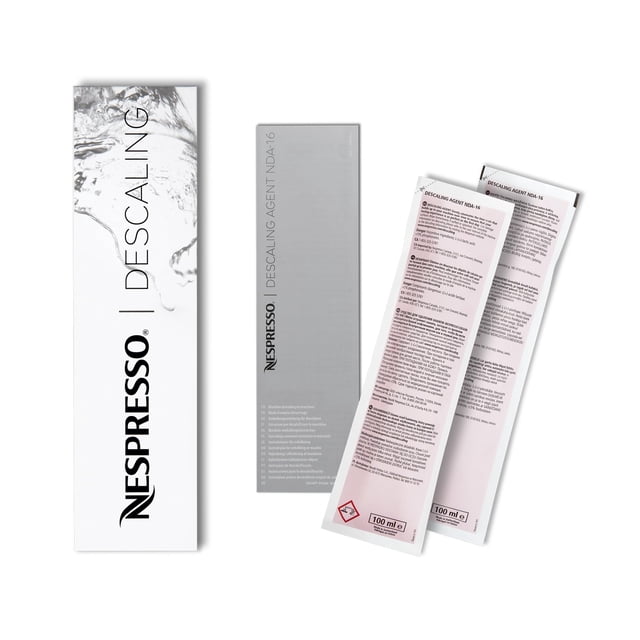 Kit desincrustante, paquete de 2 unidades, compatible con Nespresso