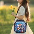 thumbnail image 3 of Zootopia Insulated Lunch Bag Cartoon Backpack, Reusable Thermal Cooler Tote for School Picnic Travel, Water Resistant Zipper Lunch Box Carry Bag Large Capacity Reusable Cooler Bag CZX9-2, 3 of 6