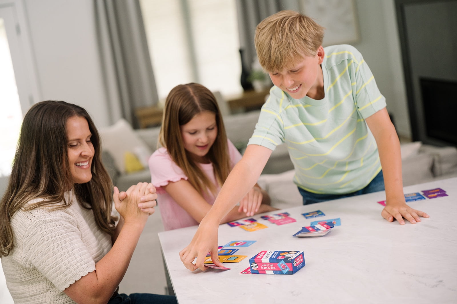 Jelly Fish Toast & Jam Wildly Entertaining Strategy Card Game for Family and Group Game Night | Easy to Learn and Play with 10 Minute Rounds | Fun for Kids, Teens, Adults, and Families | 2 - 6 Player