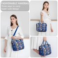 thumbnail image 6 of Pioneer Flower Floral Print Pattern Womens Lunch Box for Work,Insulated Large Lunch Bag for Tween and Teen,Loncheras Para Mujer,Leakproof Adult Lunch Bag for Work,Beach,Travel,Picnic,Camping, 6 of 7