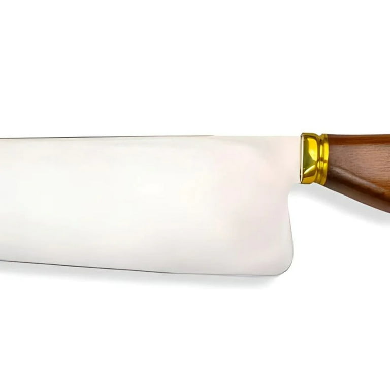 Brazilian Flame Chef Picanha 10-inch Stainless Steel Knife in Pink