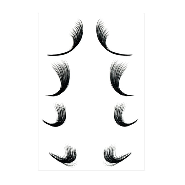 2 Pcs Baby Hair Tattoo Stickers Waterproof Tattoo Edges Baby Hair Long Lasting Temporary Tattoo Sticker, Style 05