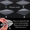 thumbnail image 4 of maskred Dustproof Transparent Gloves Dispenser Wall Mount Clear Acrylic Gloves Storage Box Container, 4 of 6