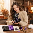thumbnail image 4 of Halloween Stuffed Animal Sewing Kit, 8 Inch Halloween Craft Kits Halloween Plush Wolf with Star and Moon Details Complete Sewing Supplies for Adults Teenagers Diy Halloween Home, 4 of 7