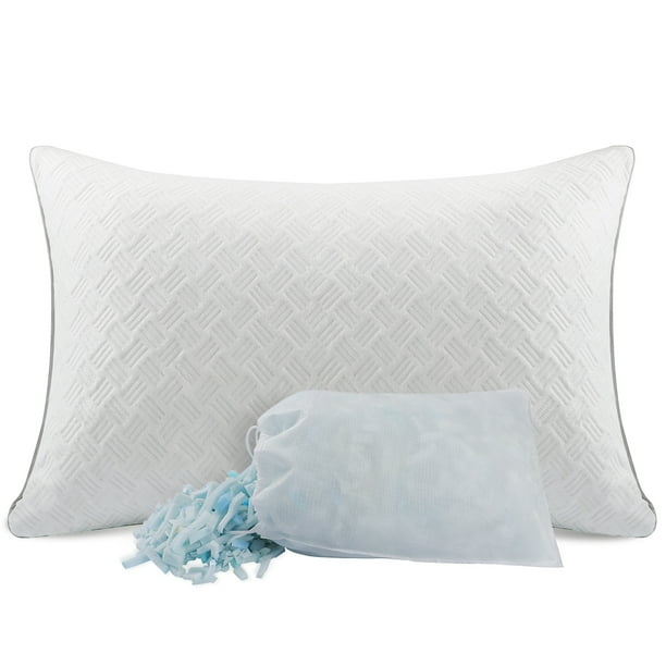 Gel Shredded Memory Foam Pillow Cooling Bed Pillow for Sleeping