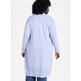 thumbnail image 6 of Terra & Sky Women's Plus Duster Cardigan, Sizes 0X-5X, 6 of 6