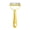 Yellow, variant on OCCOA Double Sided Pet Dematting Grooming Brush for Cats Dogs, Gentle Deshedding Comb Removes Loose Hair Tangles, Professional Anti-slip Cleaning Care Tool, Yellow