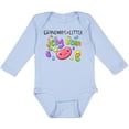thumbnail image 3 of Inktastic Grandma's Little Jellybean Cute Easter Candy Boys or Girls Long Sleeve Baby Bodysuit, 3 of 5