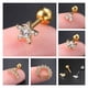 thumbnail image 3 of 1PC Pendientes De Piercing De Oreja Para Mujeres Circón Estrella Tragus Hélice Accesorios Para El Cuerpo Joyería CC00, 3 of 4