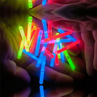 Flashing Jelly Light Up Rings - Soft Plump Blinking LED Party Rings For Kids & Raves