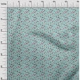thumbnail image 3 of oneOone Polyester Spandex Arctic Blue Fabric Sports Craft Projects Decor Fabric Printed By The Yard 56 Inch Wide, 3 of 4