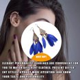 thumbnail image 4 of Pendientes de borla de flores colgantes Minnieouse Multicolor, 4 of 6