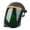 Black and Green, variant on JISADER Welding Face Shield with Hard Hat Comfortable Portable Anti Splash Protector Black and Green