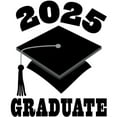 thumbnail image 3 of CafePress - Class Of 2025 Graduate Hat - Cotton Baseball Jersey, 3/4 Raglan Sleeve Shirt, 3 of 4
