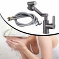 thumbnail image 1 of Grifo giratorio de brazo mecánico mezclador de agua caliente y fría, elegante, rotación de 1080 degree para fregadero de cocina, grifo de cocina para uso en, 1 of 8