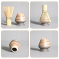 thumbnail image 2 of Matcha Whisk Holder Ceramic Stand Bamboo Chasen Tea Accessories Display for Japanese Ceremony, 2 of 9