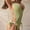 Green, variant on UTSJKR Women's Fashion Lace Up One Piece Swimsuits Sexy Backless Deep-V Swimwear Solid Hollow Out Bathing Suit for Beach Green M