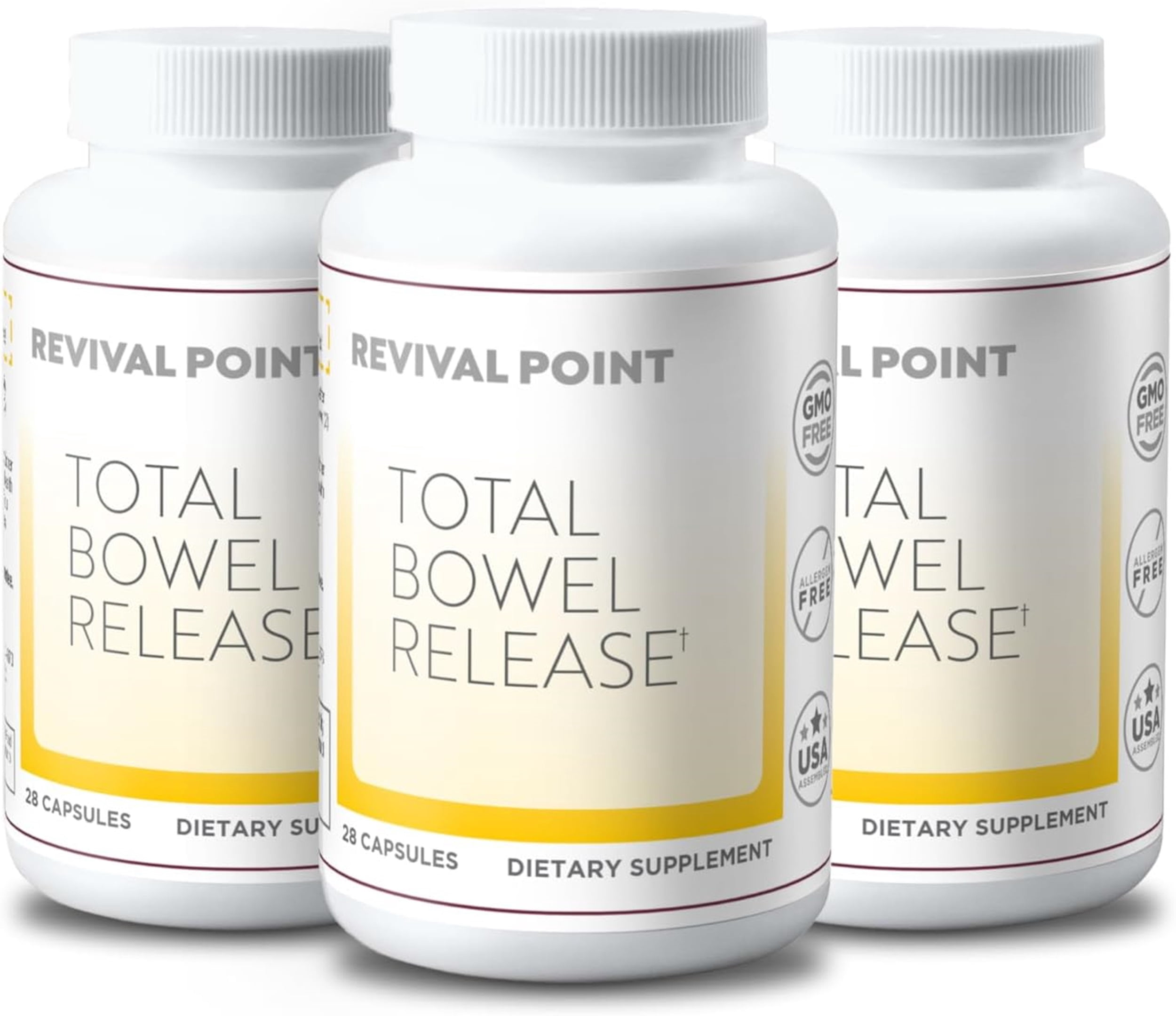 Total Bowel Release, Natural Digestive Support Dietary Supplement