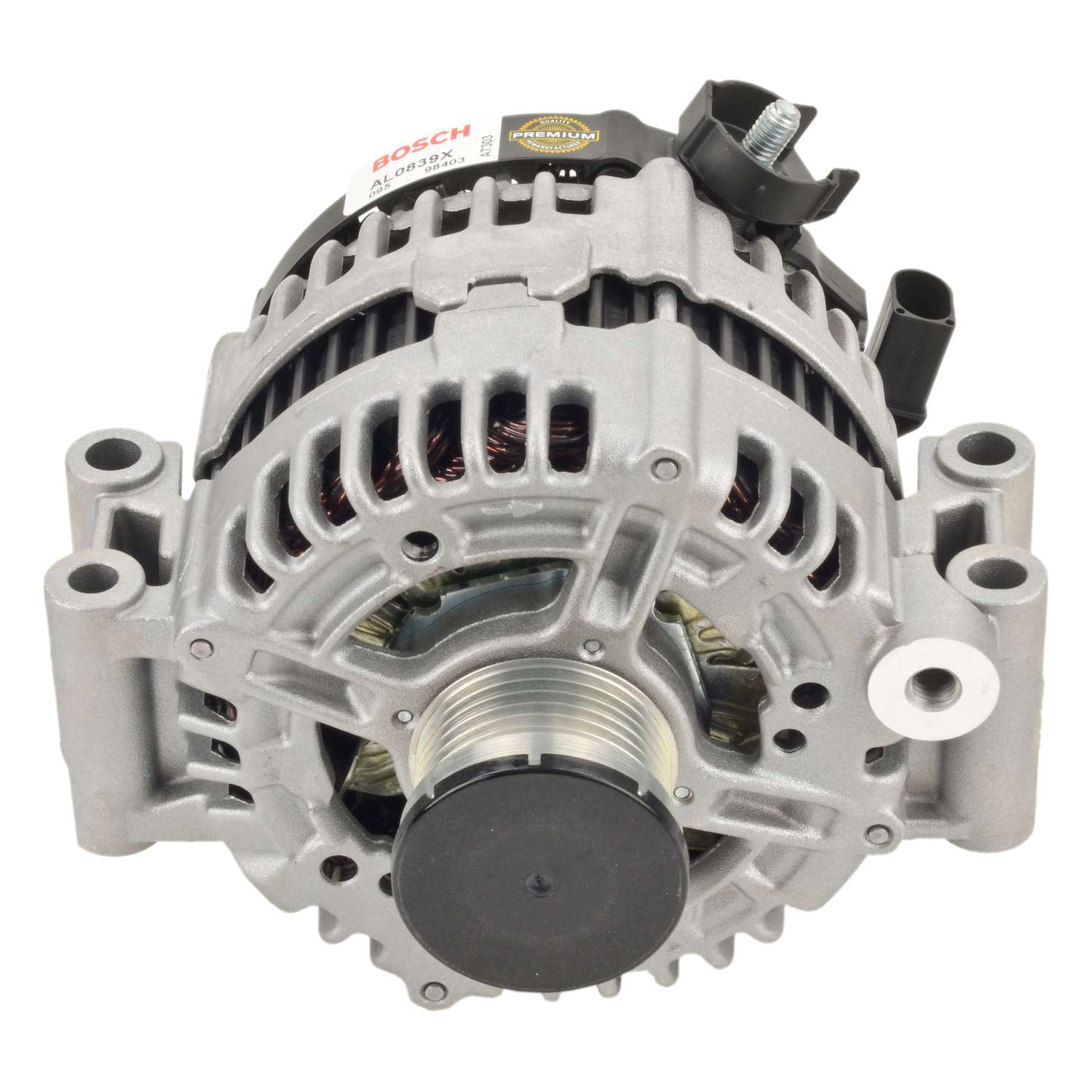 Remanufactured Bosch Alternator, 110 Amp Fits select: 2007-2013 BMW 328, 2007-2010 BMW X3
