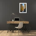 thumbnail image 3 of Bolokofsky, Ronald 11x14 White Modern Wood Framed Museum Art Print Titled - Narrow Streets of France, 3 of 4