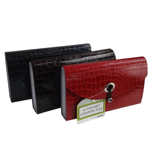 Unison 13 Pocket Coupon File Walmart