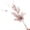 Rose Gold, variant on Glitter Artificial Flower Spray in Rose Gold, Sparkly Christmas Tree Decor for Holiday Displays