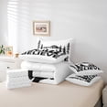 thumbnail image 4 of Erosebridal Jungle Gorilla Bedding Sets Full Size, Rustic Farmhouse Comforter Sets with Sheets, Woodland Animal Decor, Reversible 7pcs, 4 of 5