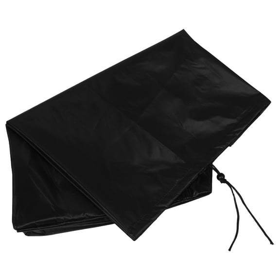 OUNONA Universal Fit Black Speaker Cover Weatherproof Oxford Cloth for Outdoor Speakers Protection