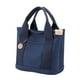 thumbnail image 2 of Bolso de mano pequeño perfecl para mujer bolso de compras con bolsillos materiales duraderos Azul oscuro, 2 of 8