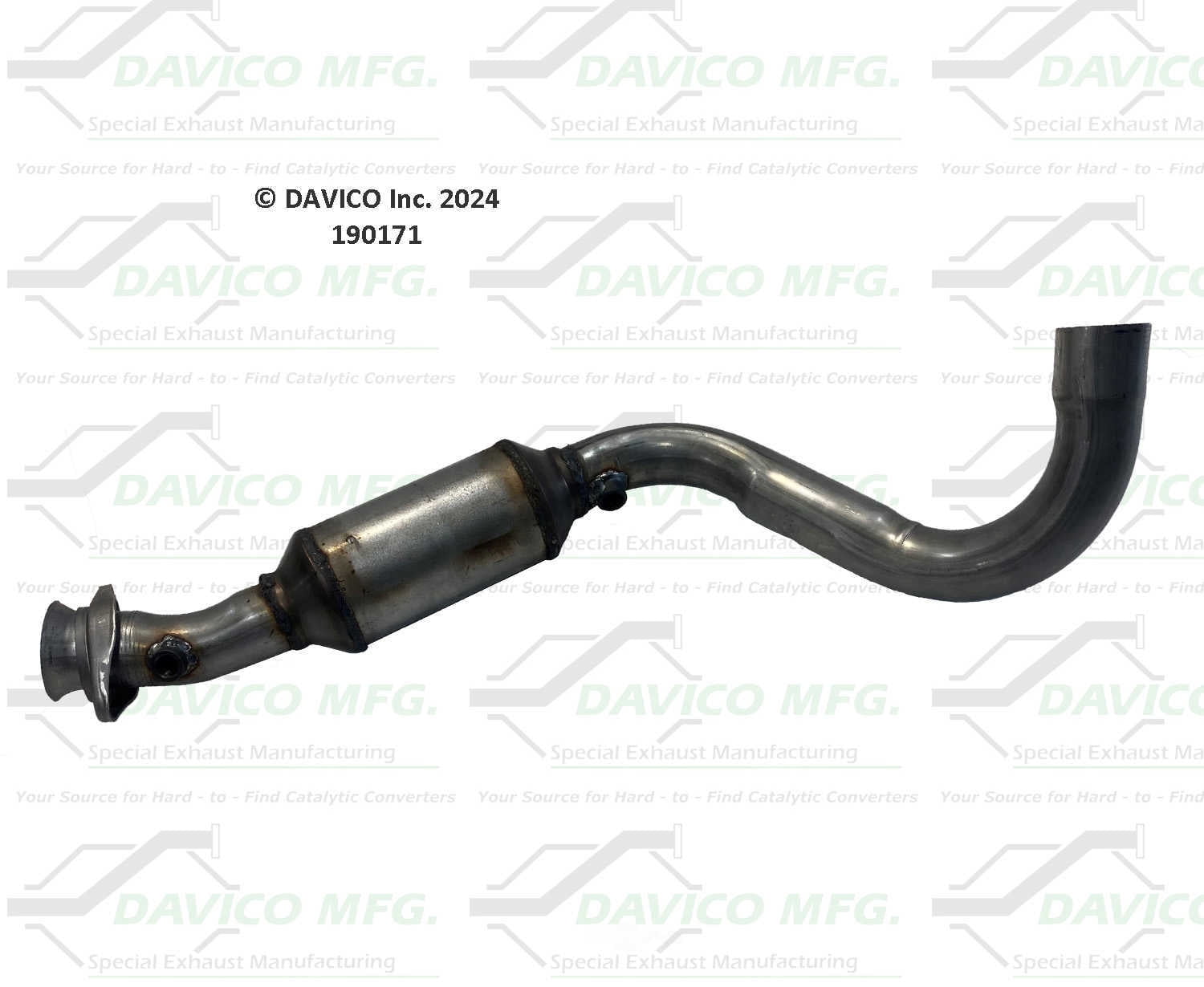 Davico Mfg 190171 Direct-Fit Catalytic Converter