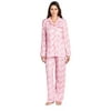 Casual Nights Women's Long Sleeve Floral Pajama Set