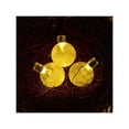 thumbnail image 6 of AGPtek 19.7Ft 30 LED Crystal Ball Solar Powered Outdoor String Lights Warm White, 6 of 6