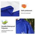 thumbnail image 4 of Catalonia Fleece Lining Swim Parka for Men, Women, Kids, Waterproof Versatile Swim Jacket Coat,Swim Changing Poncho Robes for Adult,Kids and Youth for Swimming, Surfing, 4 of 7