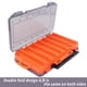 thumbnail image 5 of Eigraketly Caja de señuelos de pesca, caja de señuelos con mango de doble cara, organizador de suministros, accesorios portátiles, herramienta Pescar Azul, 5 of 6
