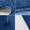 thumbnail image 5 of Topchances 3-Piece Shaggy Polypropylene Fiber Bathroom Rug Set, 5 of 5