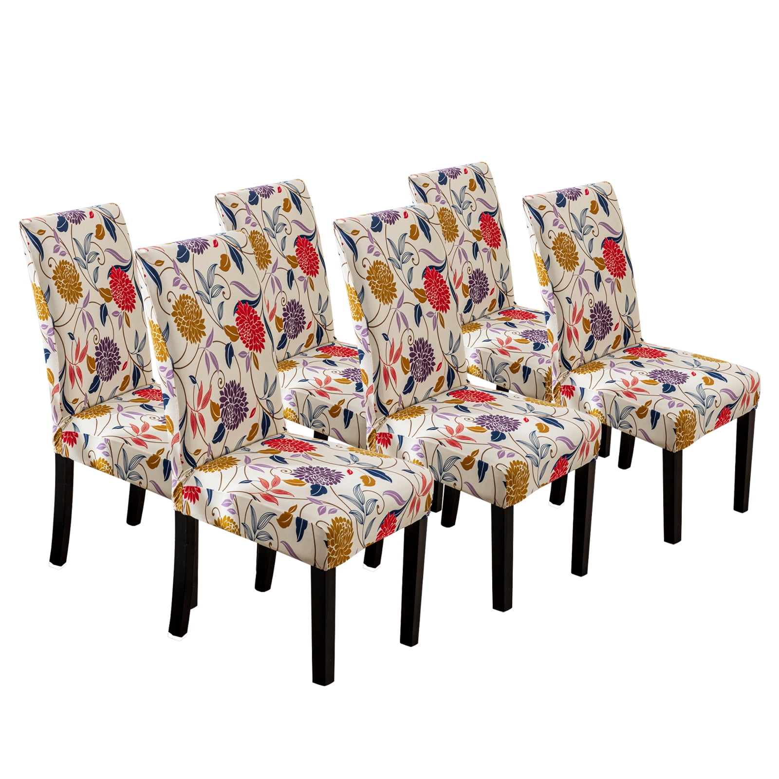 DAWOT Chair Protector Cover Slipcover Pack of 2, 4, 6 Thick Stretch